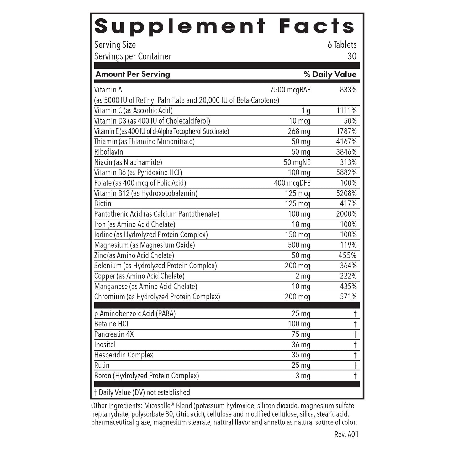 Optimox® Androvite® – Men's Multivitamin with Magnesium