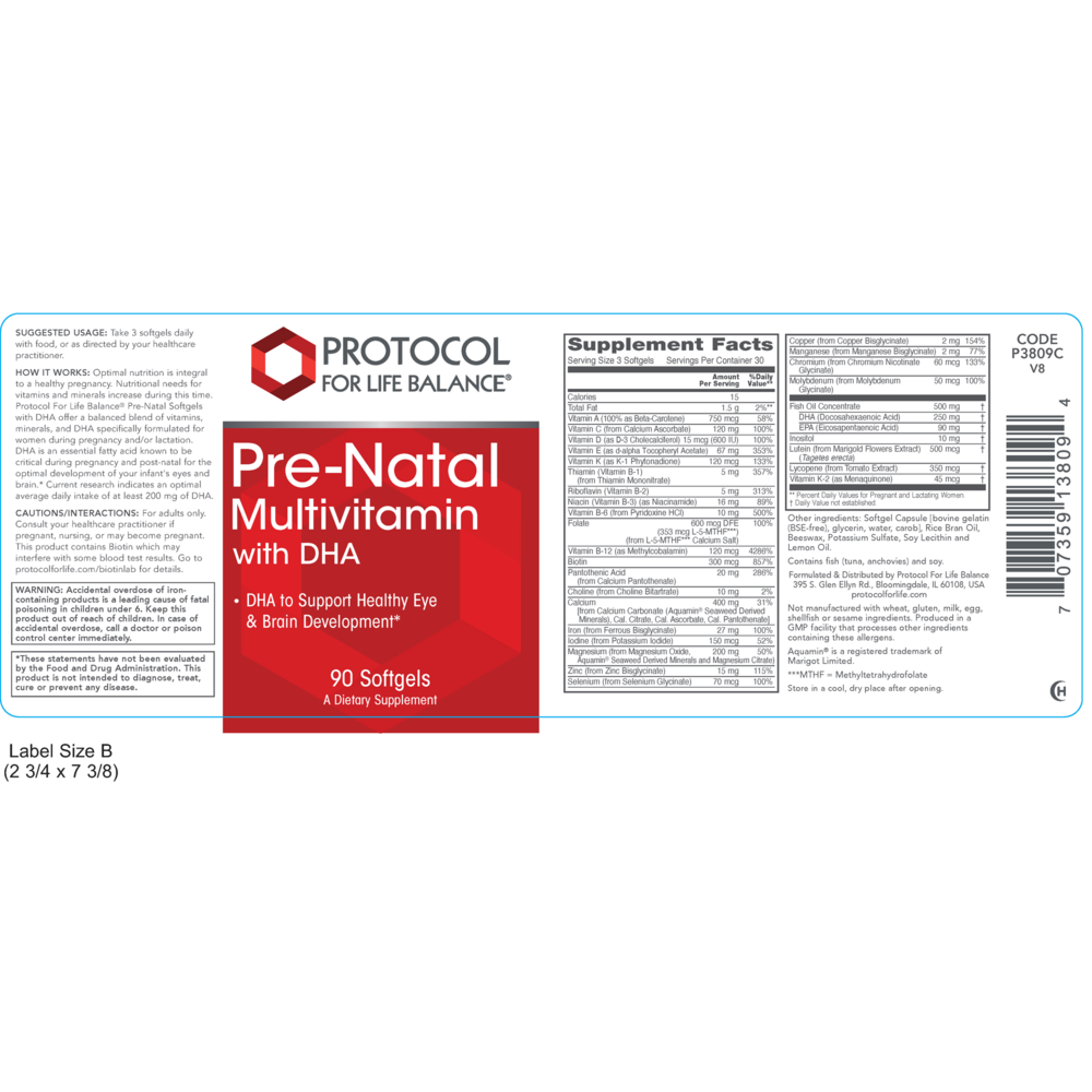 Pre-Natal Multi w/DHA