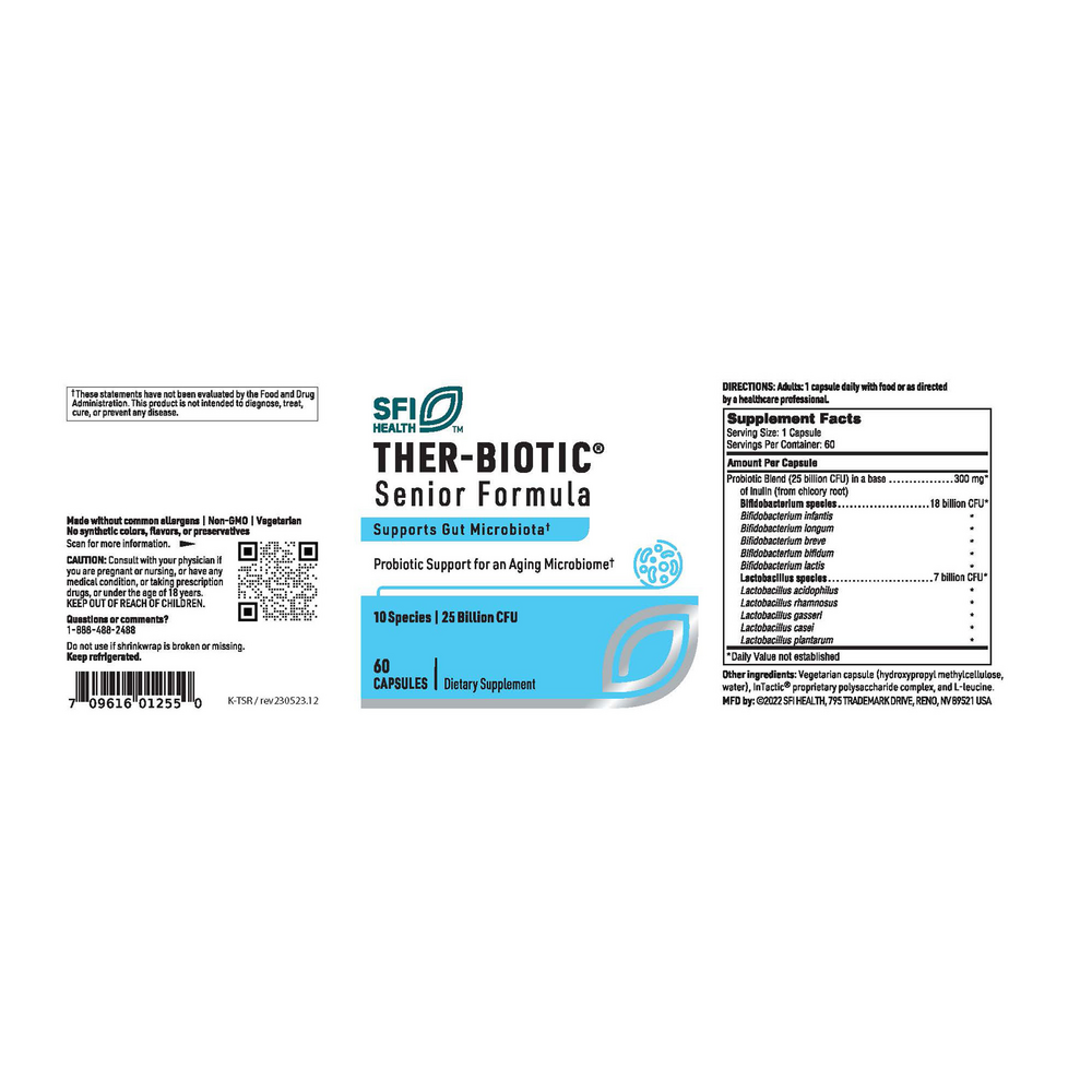 Ther-Biotic® Senior Formula – Probiotic Support for Adults Over 60