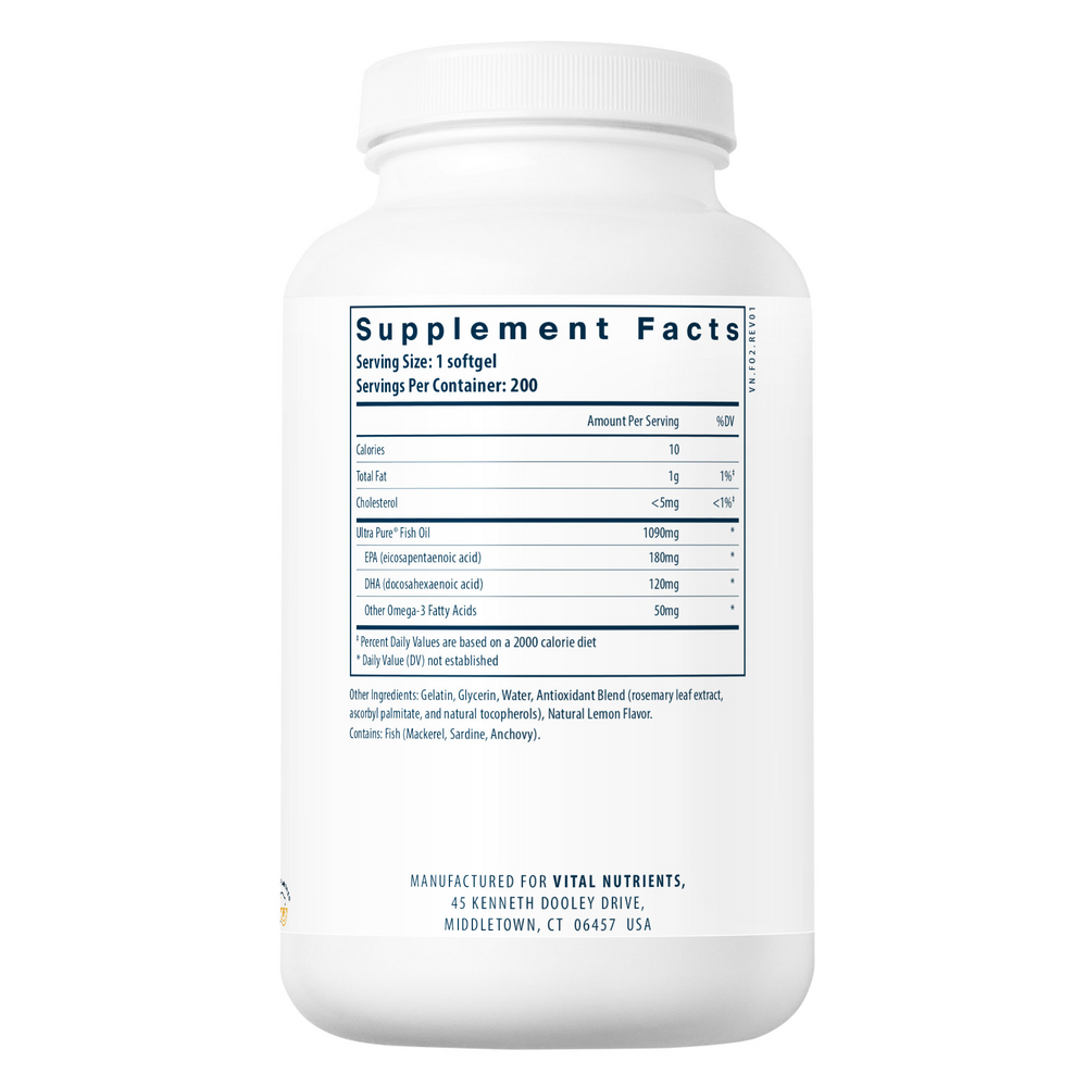 Ultra Pure® Fish Oil 350 Triglyceride Form