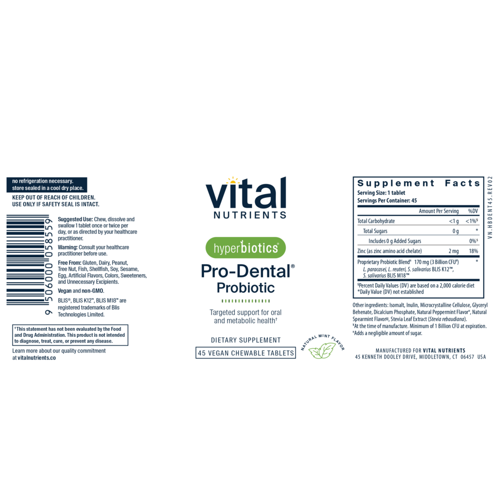 Hyperbiotics Pro-Dental Probiotic