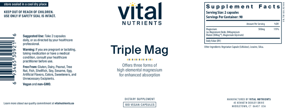 Triple Magnesium Complex