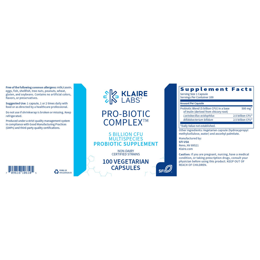 Pro-Biotic Complex™ – Advanced Digestive Support