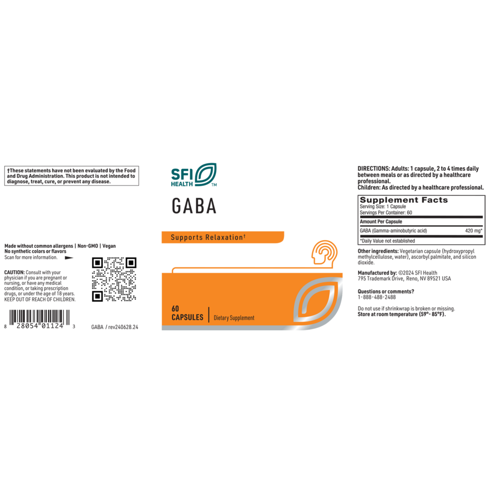 GABA 420 mg – Relaxation Support