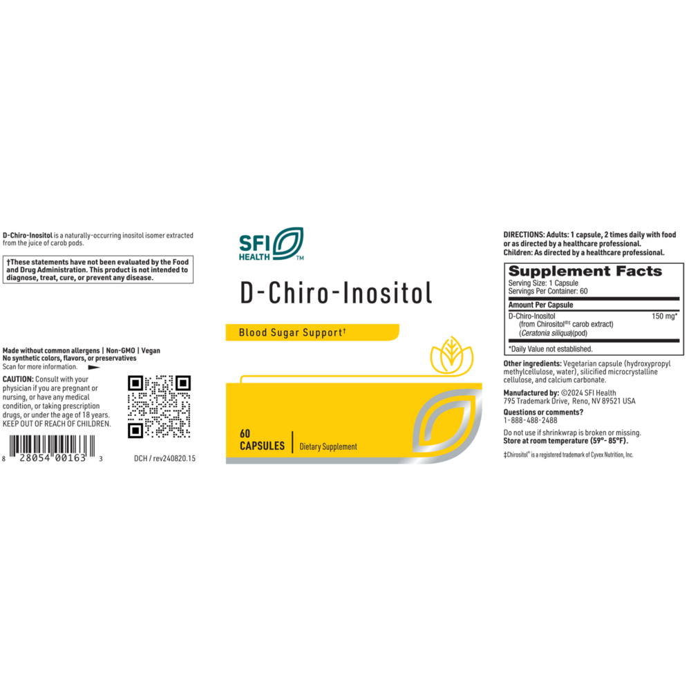 D-Chiro-Inositol – Blood Sugar & Insulin Support
