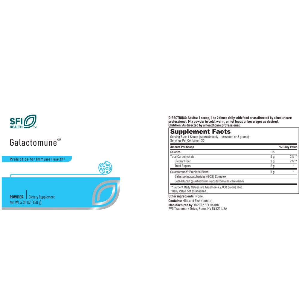Galactomune® Powder – Prebiotic Immune Support