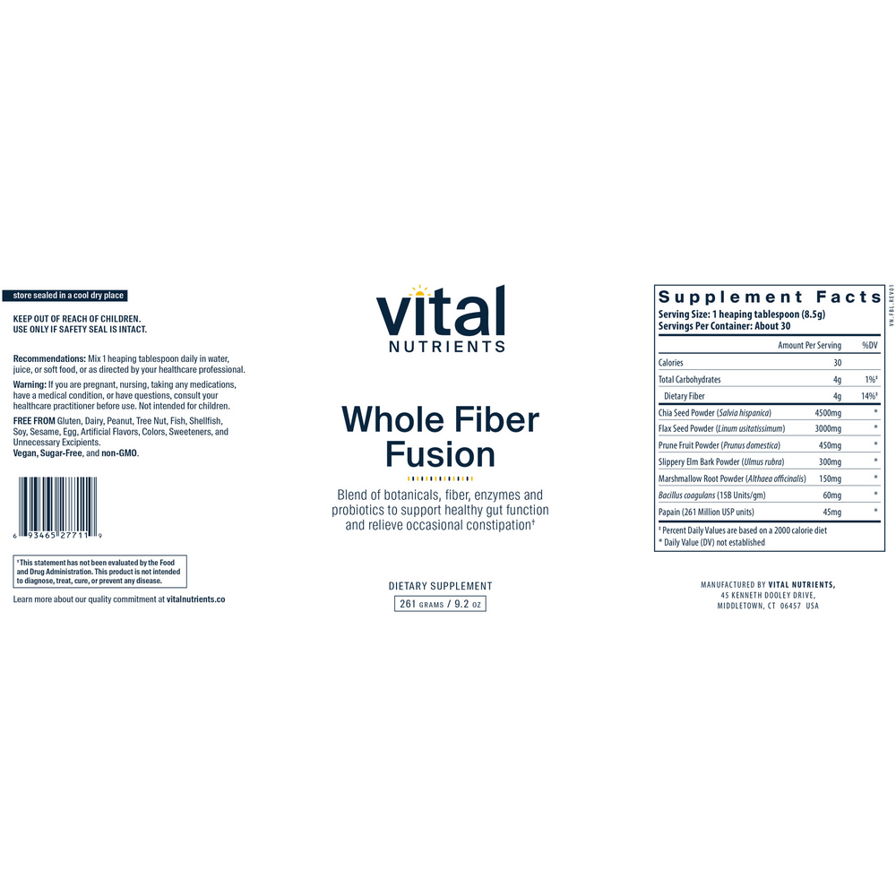 Whole Fiber Fusion