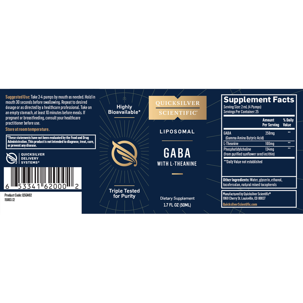 GABA + L-Theanine – Fast-Acting Stress & Focus Support