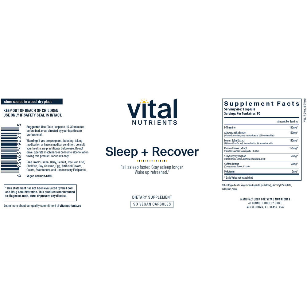 Sleep + Recover