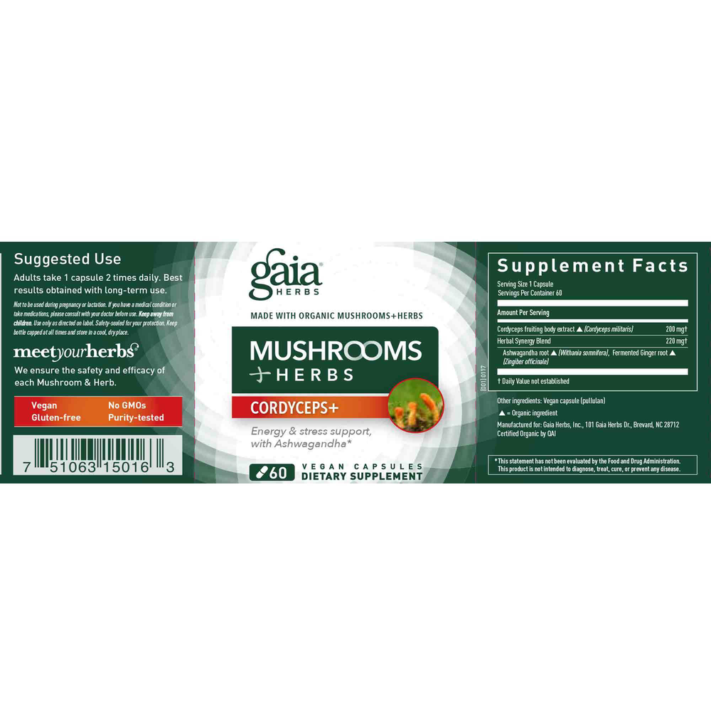 Adaptogen Performance - Mushrooms & Herbs