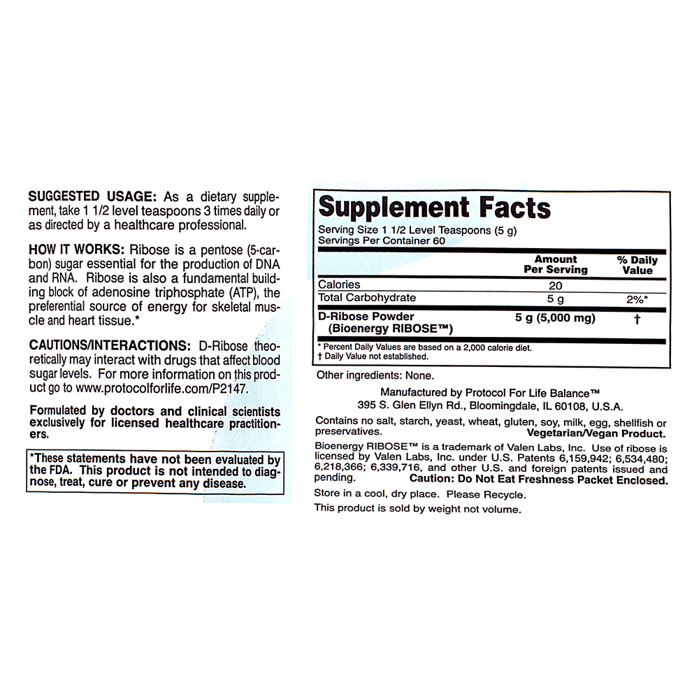 D-Ribose Powder