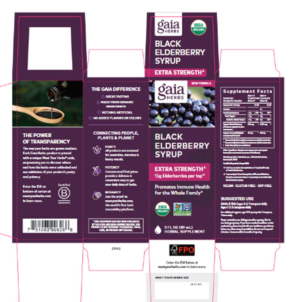 Black Elderberry Syrup
