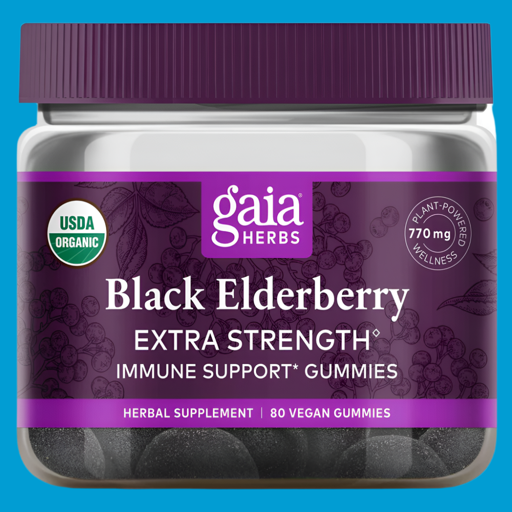 Extra Strength Black Elderberry Gummies