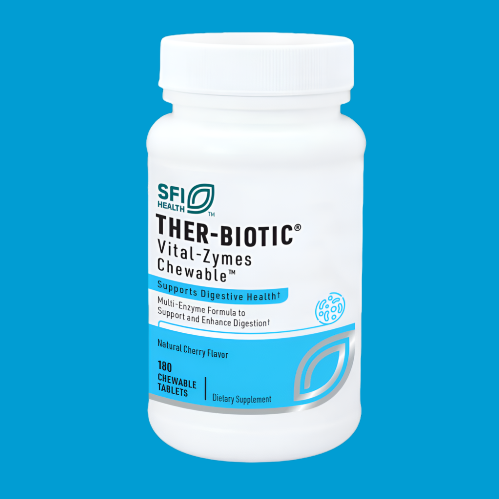 Ther-Biotic® Vital-Zymes™ Chewable – Daily Digestive Enzyme