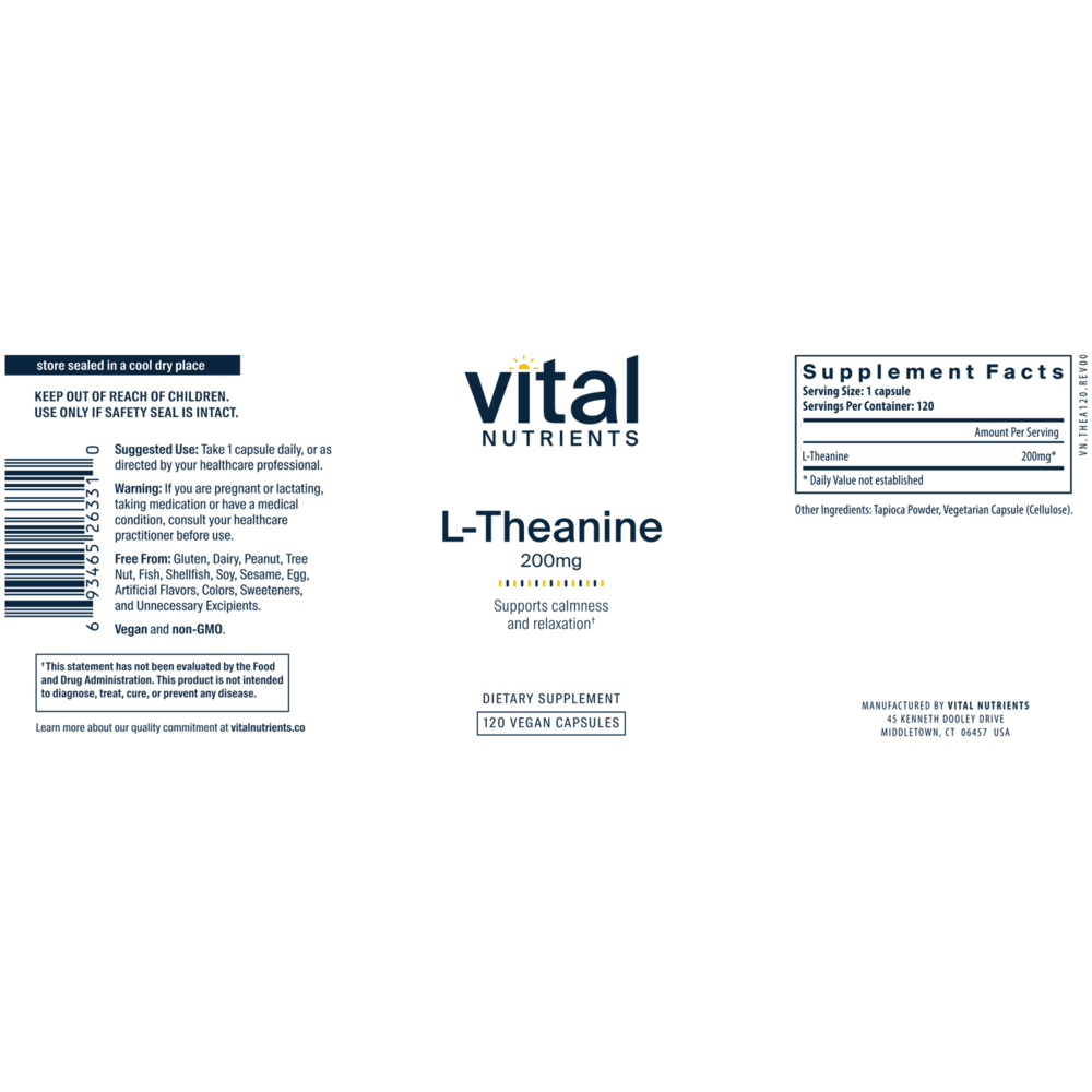 L-Theanine 200mg