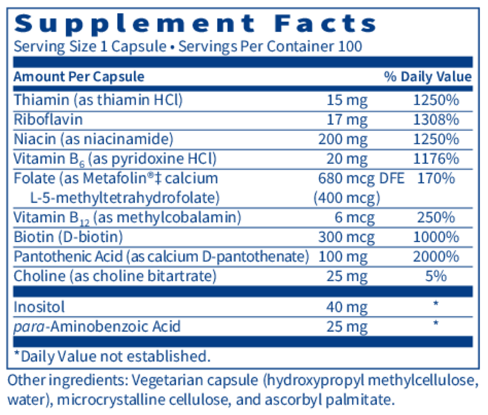 B Complex Plus – High-Potency B Vitamins