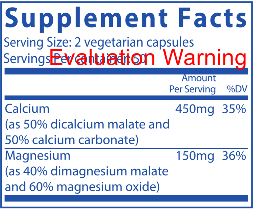 Calcium & Magnesium