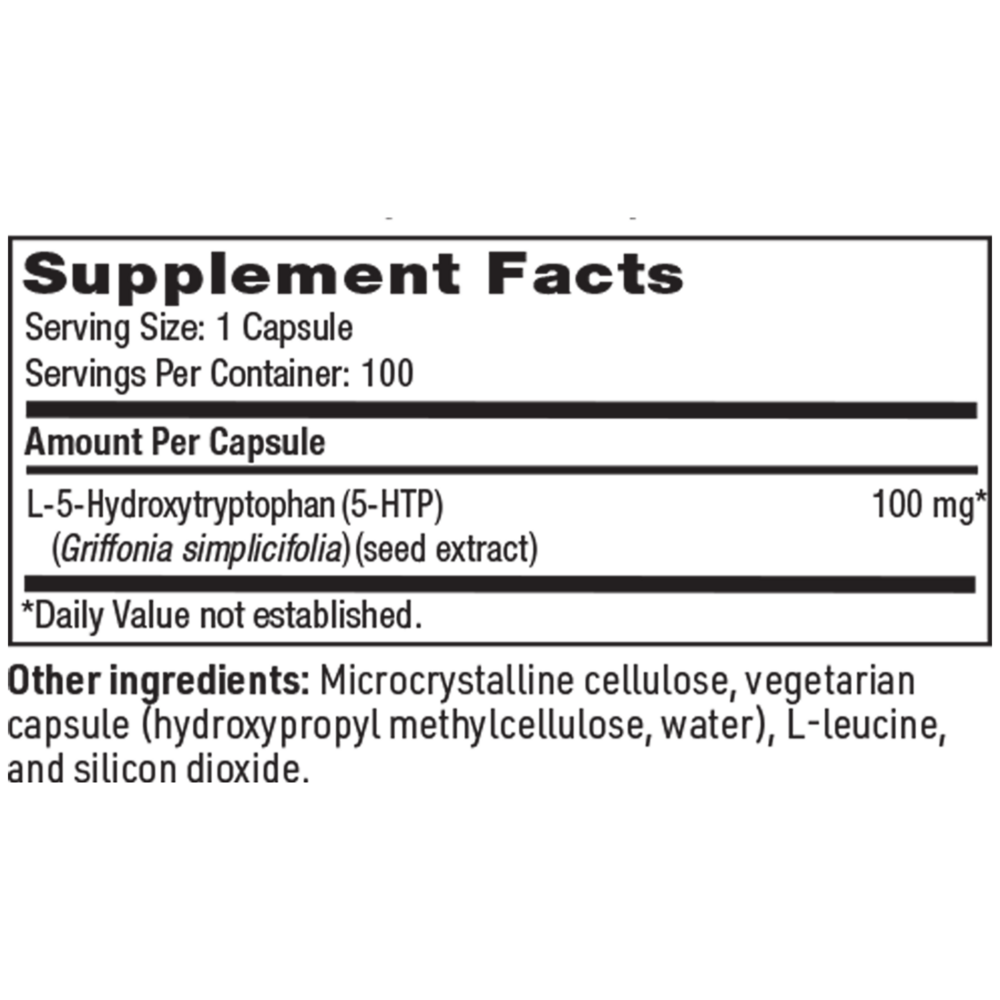 5-HTP (100 mg) – Mood & Sleep Support