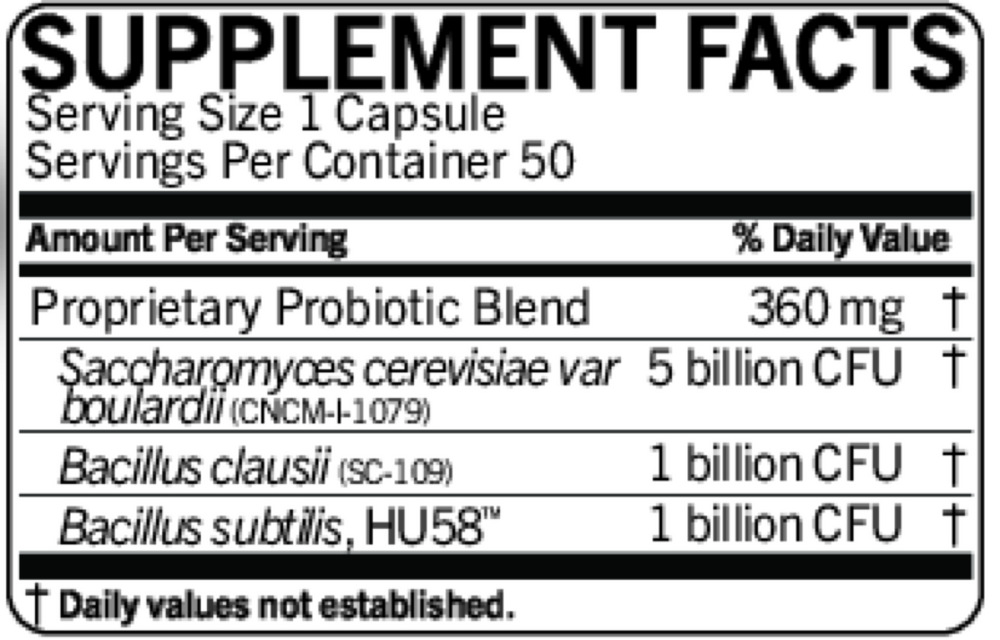 RestorFlora™ – Probiotic & Yeast Blend for Digestive Health