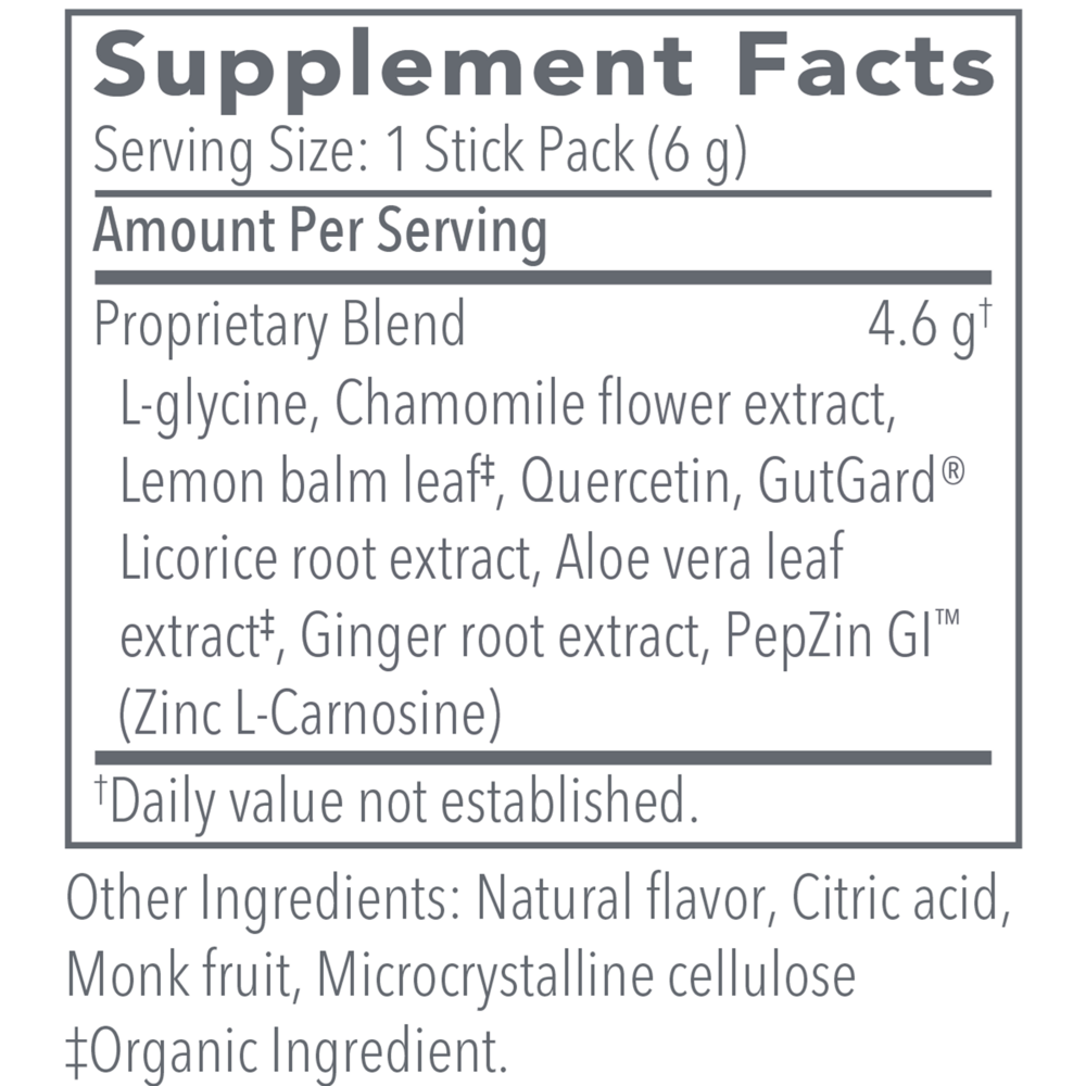 G.I. InnerCalm® – Digestive Support Stick Packs
