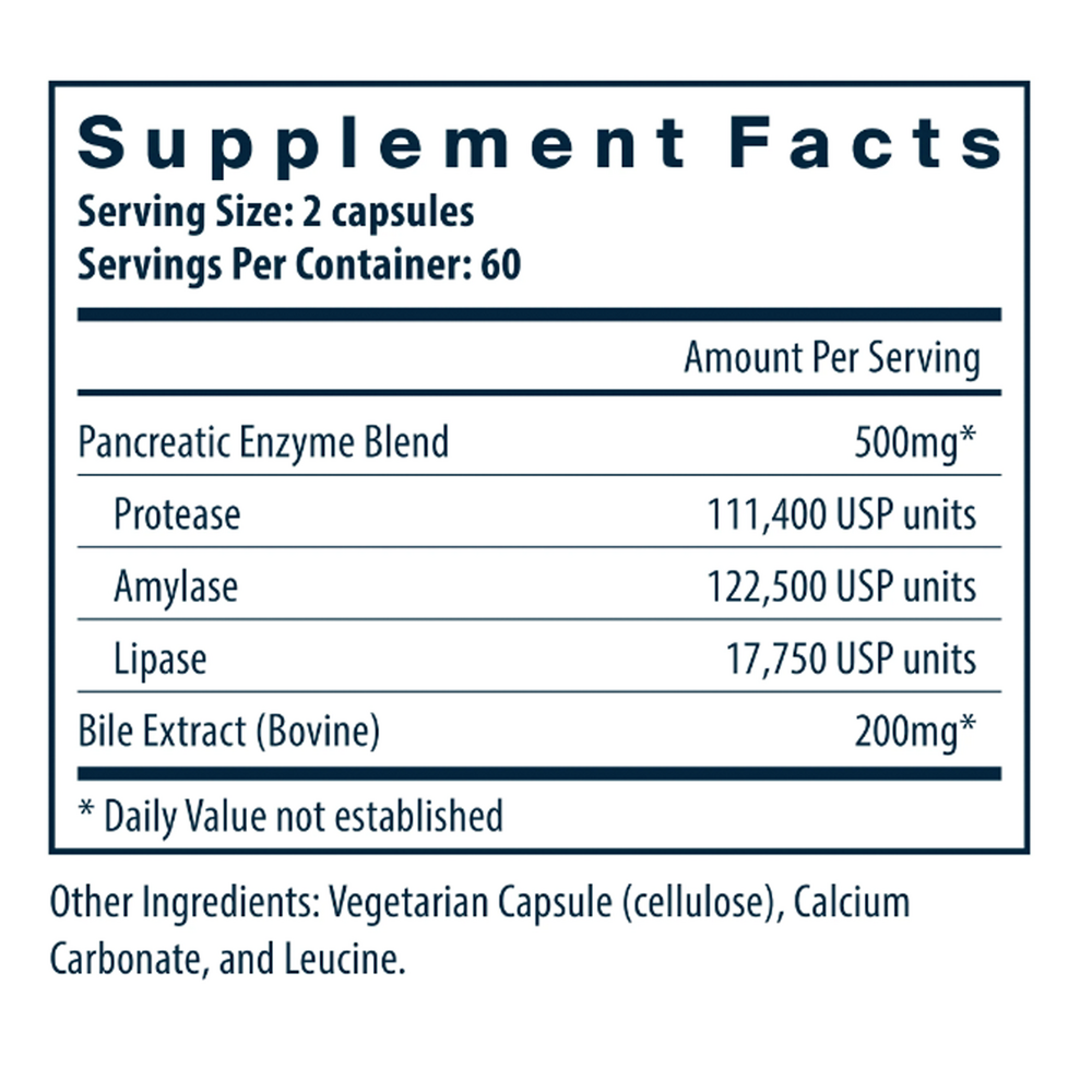 Pancreatin & Ox Bile Extract