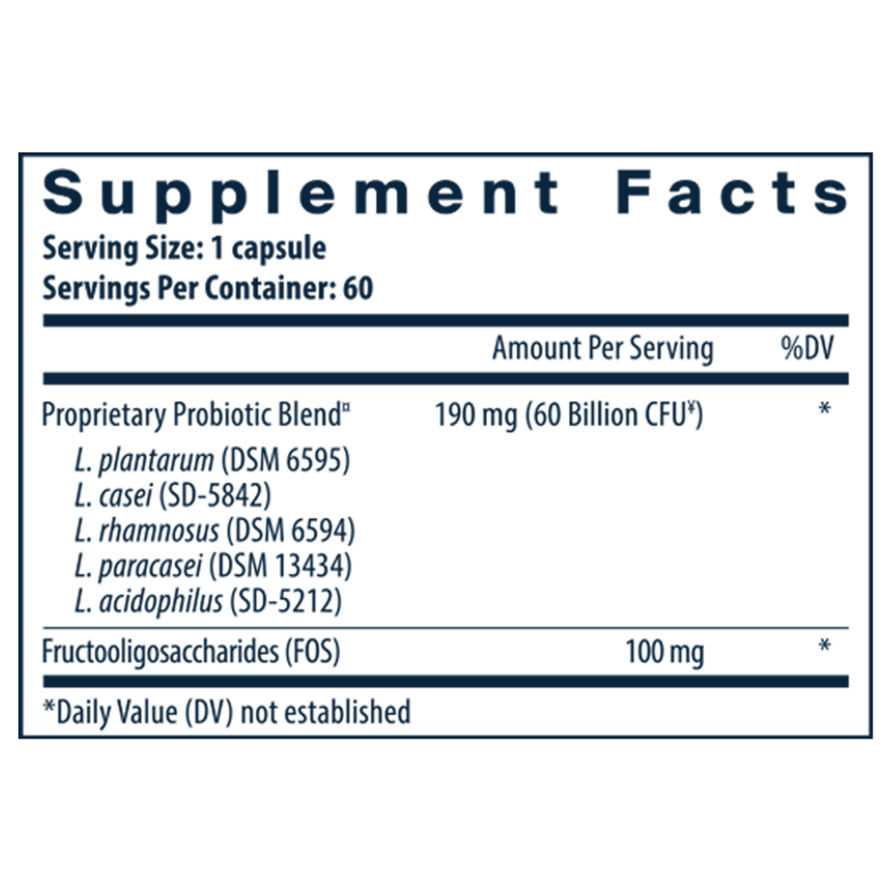 Hyperbiotics Prebiotic + Probiotic 60 Billion CFU