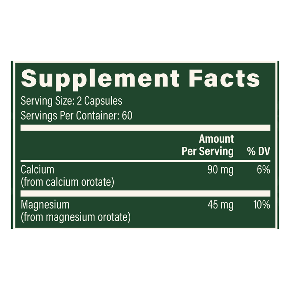 Calcium & Magnesium