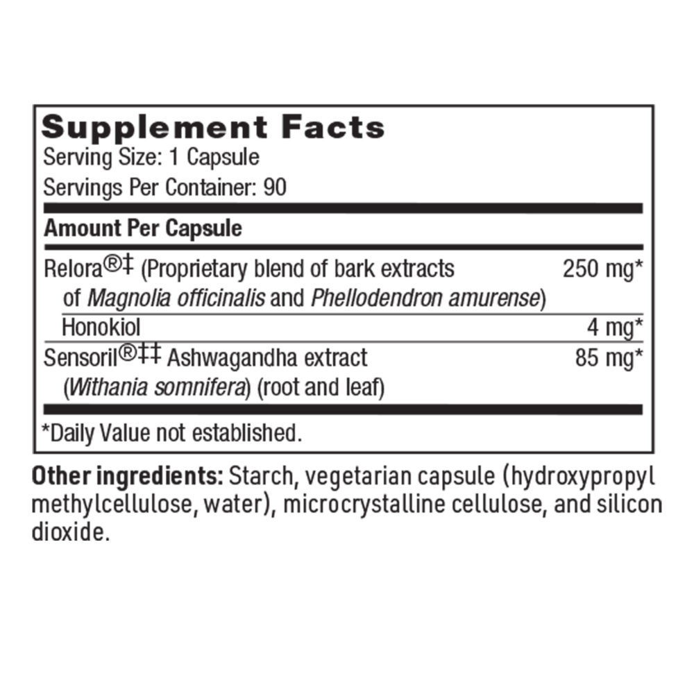 Calm Support (Cortisol Management) – Stress Relief Support