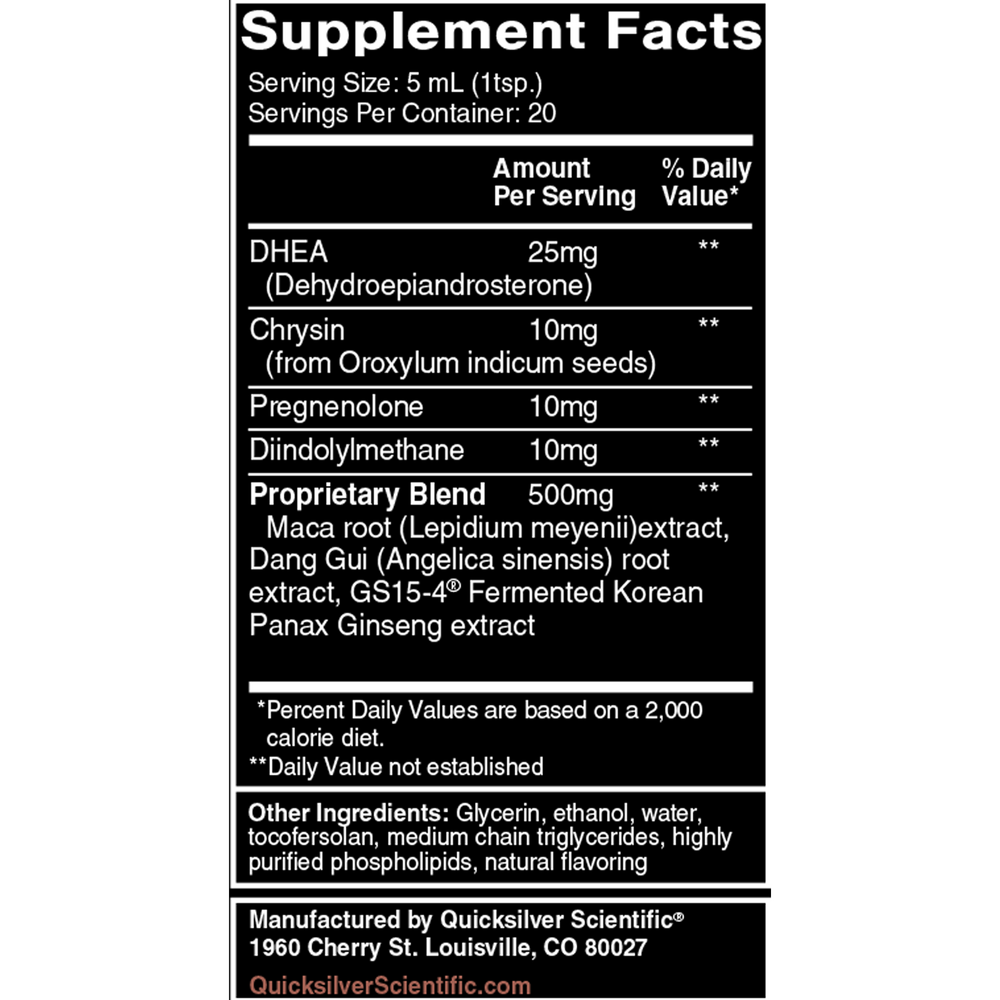 Core Hormone Support – Liposomal DHEA & Pregnenolone Formula