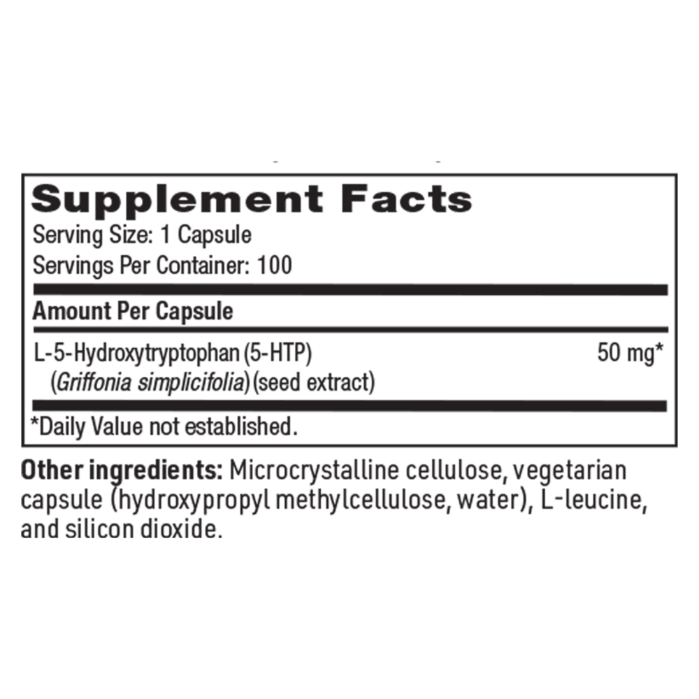 5-HTP (50 mg) – Mood & Sleep Support