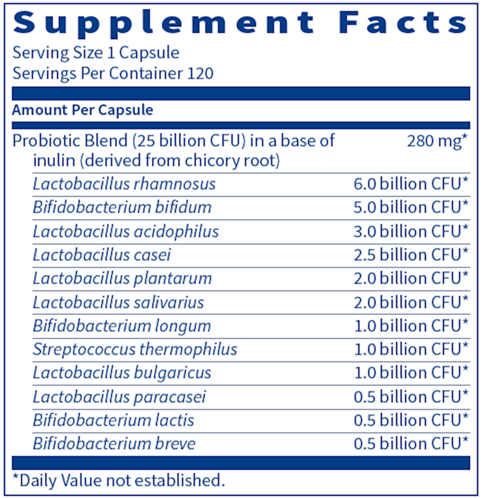 Ther-Biotic® Complete – 25 Billion CFU Probiotic
