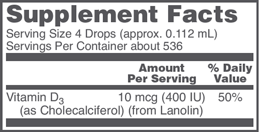 Liquid Vitamin D3