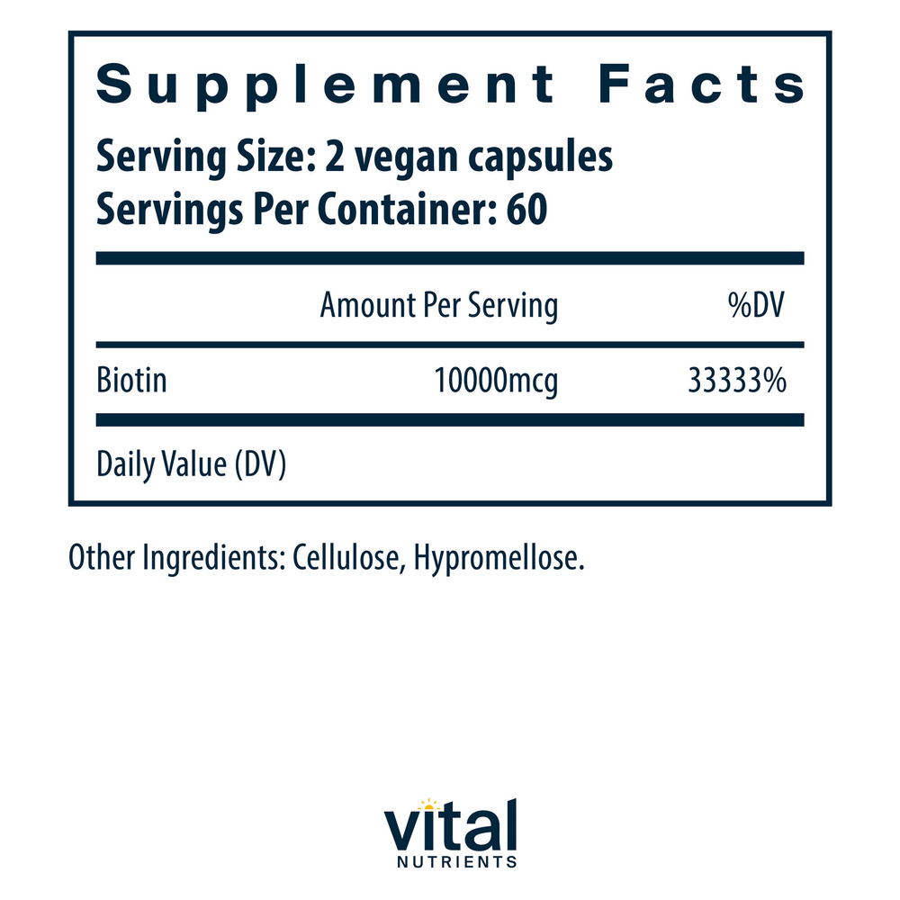 Biotin 10mg
