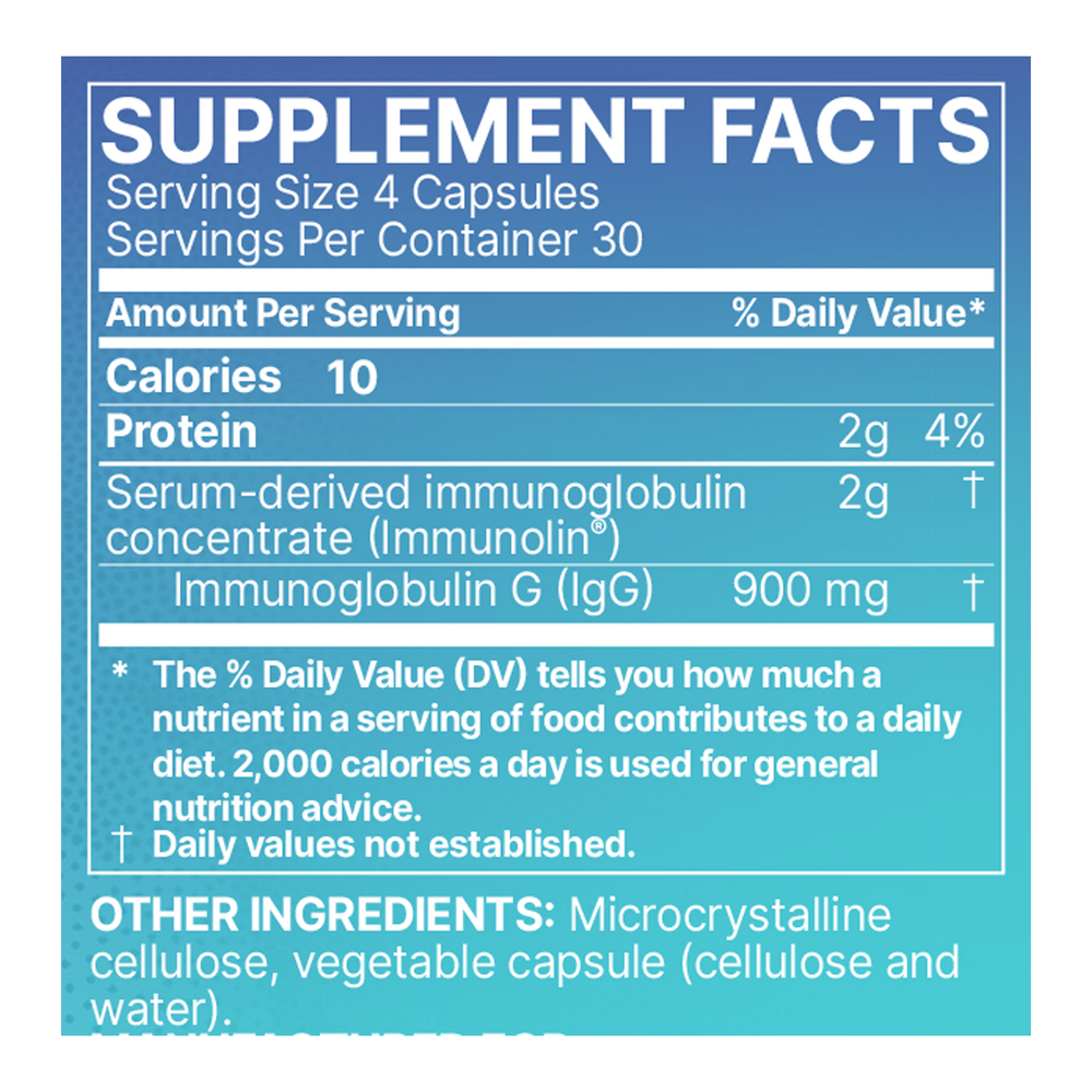 MegaIgG2000™ – Dairy-Free Immunoglobulin for Gut Health