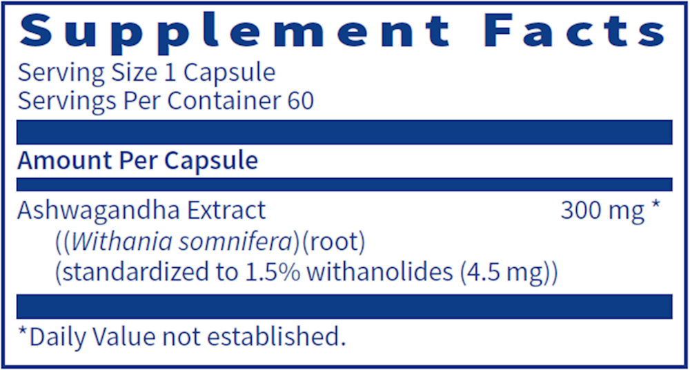Ashwagandha Extract – Stress & Mood Support