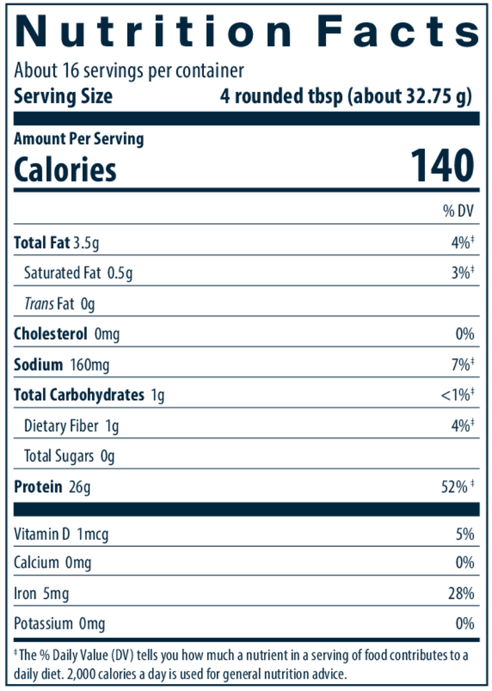 ProVeg Organic Pea Protein, Natural Vanilla
