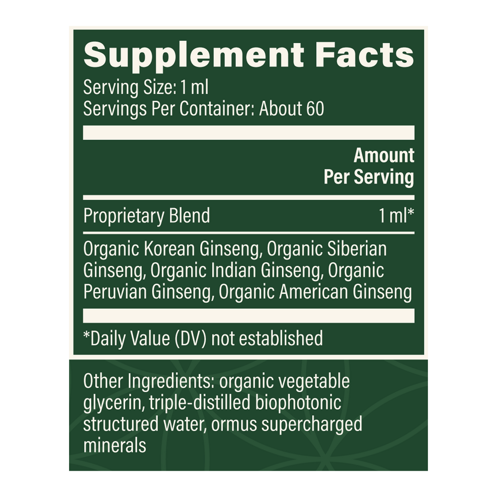 5 Ginseng by Global Healing – 5 Ginseng Korean, Siberian & American | Melcon's Pharmacy (image 5)