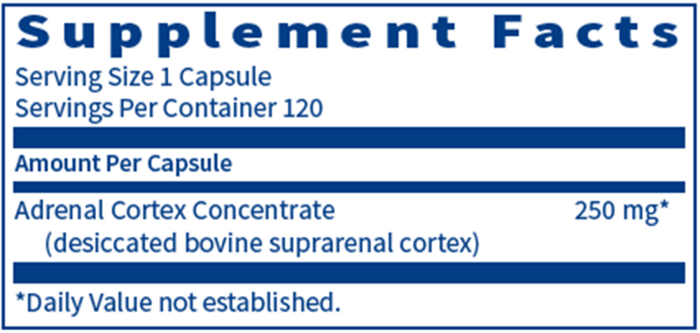 Adrenal Cortex – Adrenal & Cortisol Support