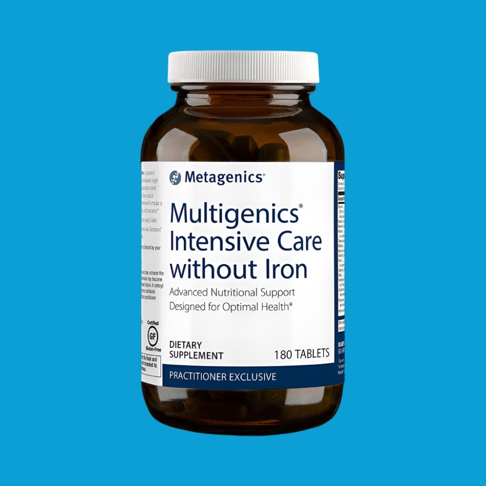 Multigenics® Intensive Care without Iron – Advanced Daily Multivitamin with Bioavailable Nutrients