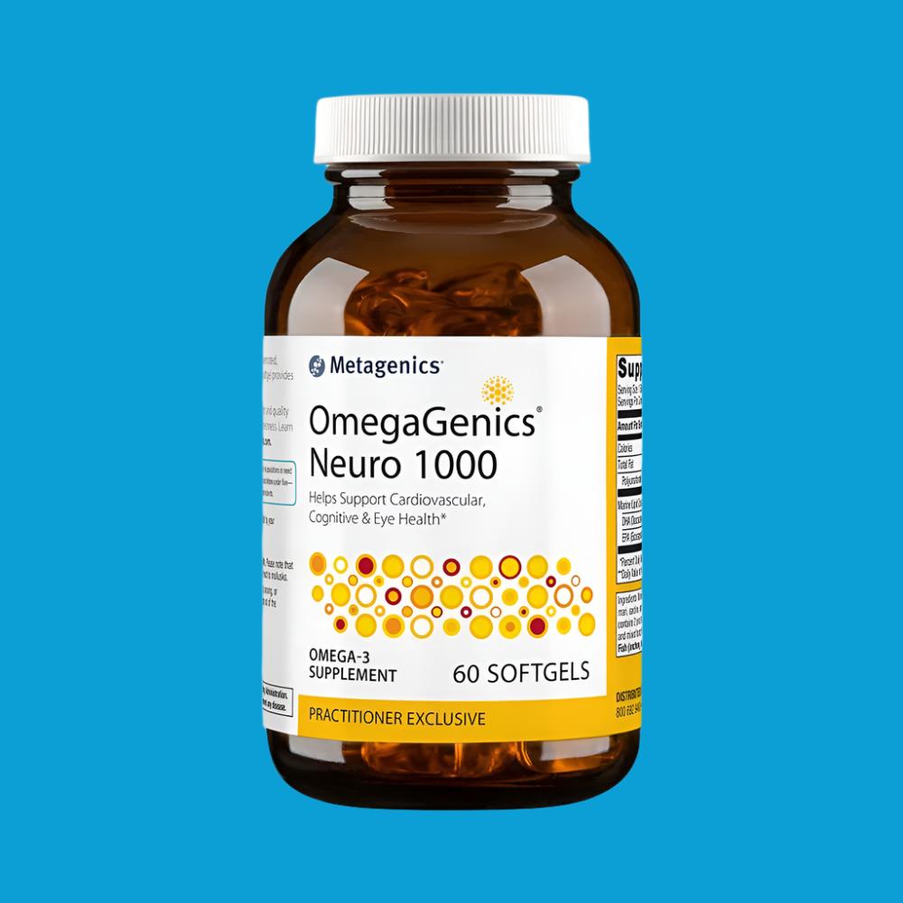 OmegaGenics® Neuro 1000 – High DHA Omega-3 for Cognitive, Nerve & Brain Health