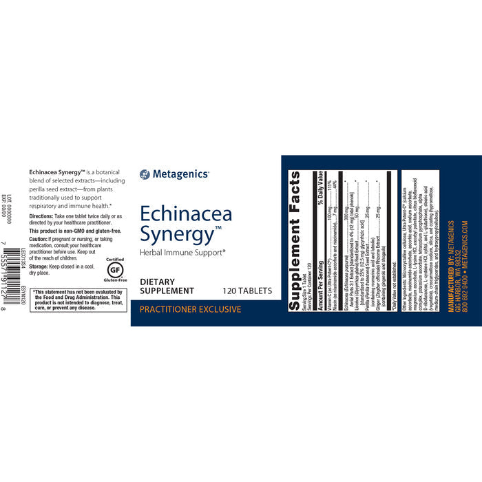 Echinacea Synergy - Melcon's Pharmacy