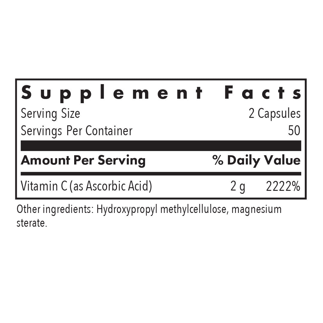 Pure Vitamin C – Ascorbic Acid Supplement
