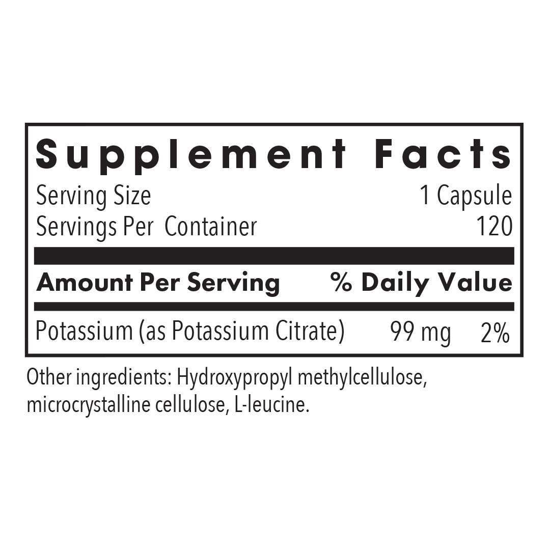 Potassium Citrate – Potassium Supplement
