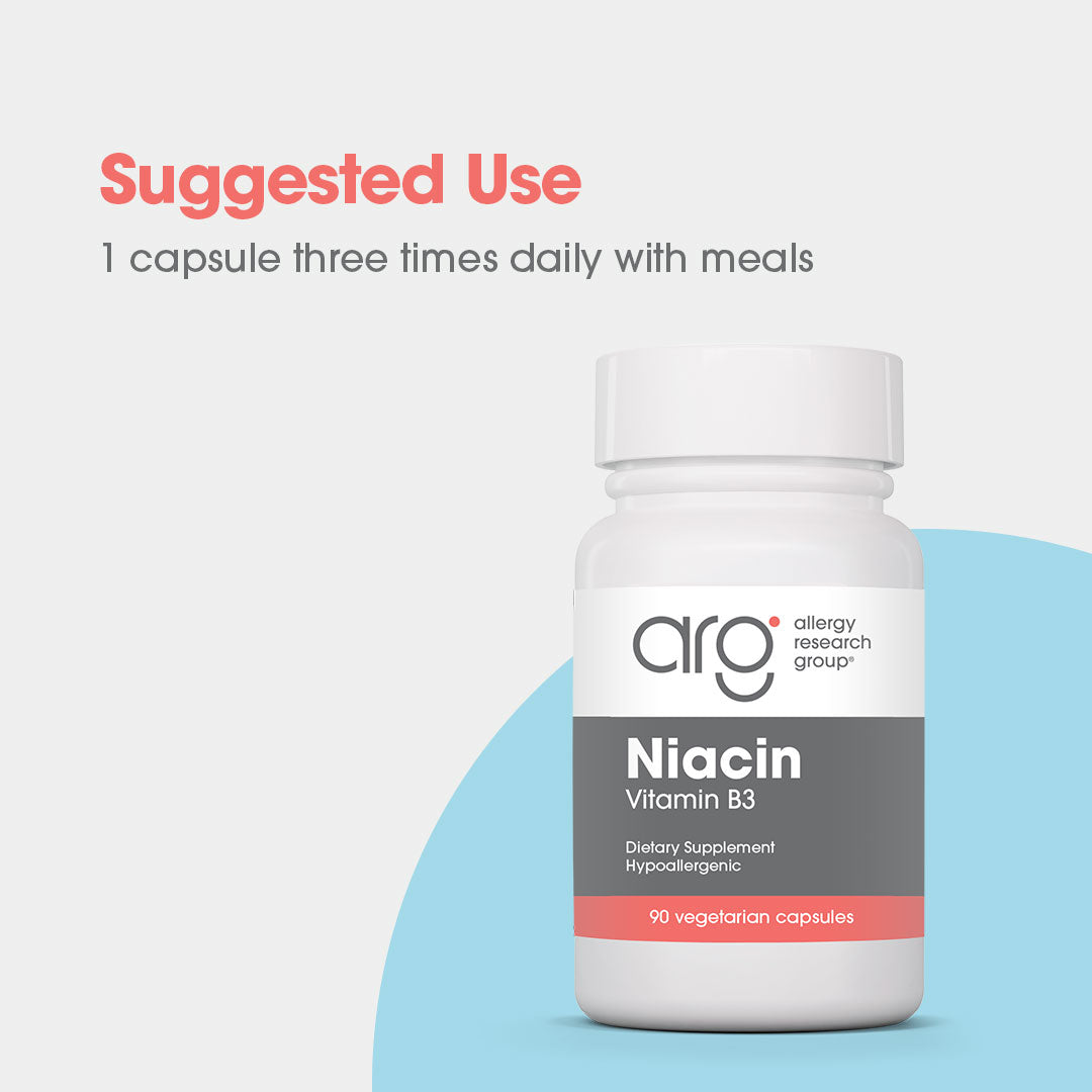 Niacin (Vitamin B3) – Energy & Redox Support
