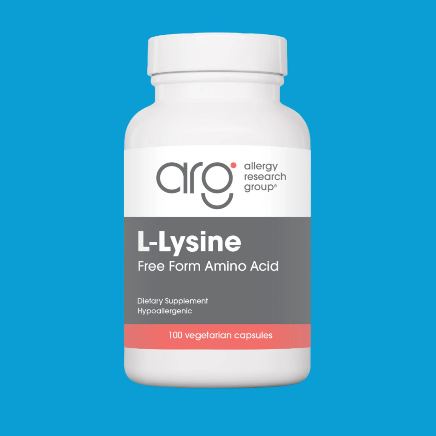 L-Lysine 500 mg – Supports Calcium Absorption, Collagen Formation, and Bone Health