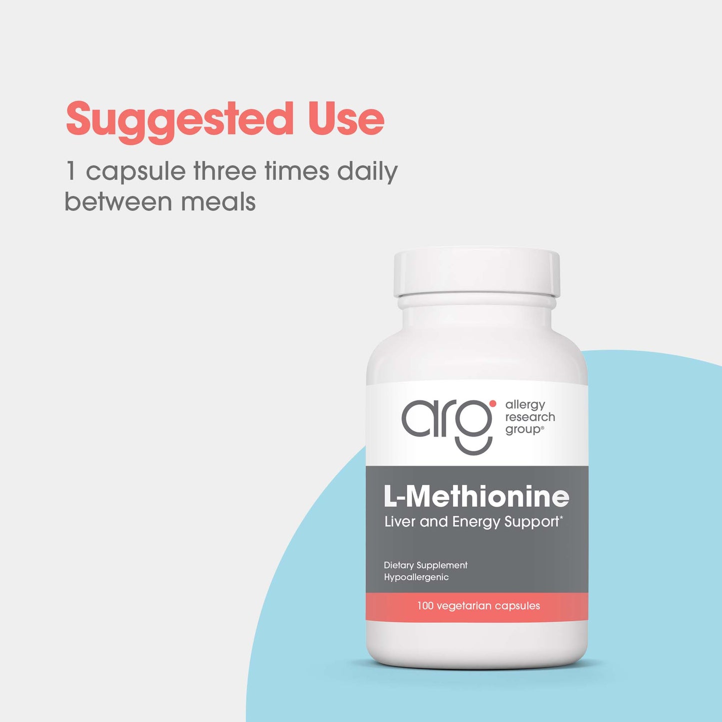 L-Methionine 500 mg – Supports Liver Detoxification, Fat Metabolism, and Energy Production