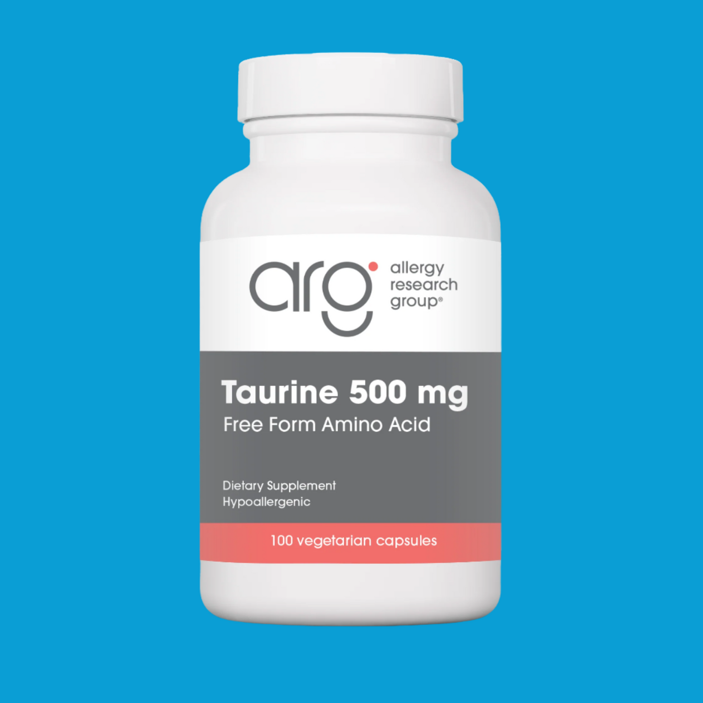 Taurine 500 mg – Amino Acid Support for Health & Vitality