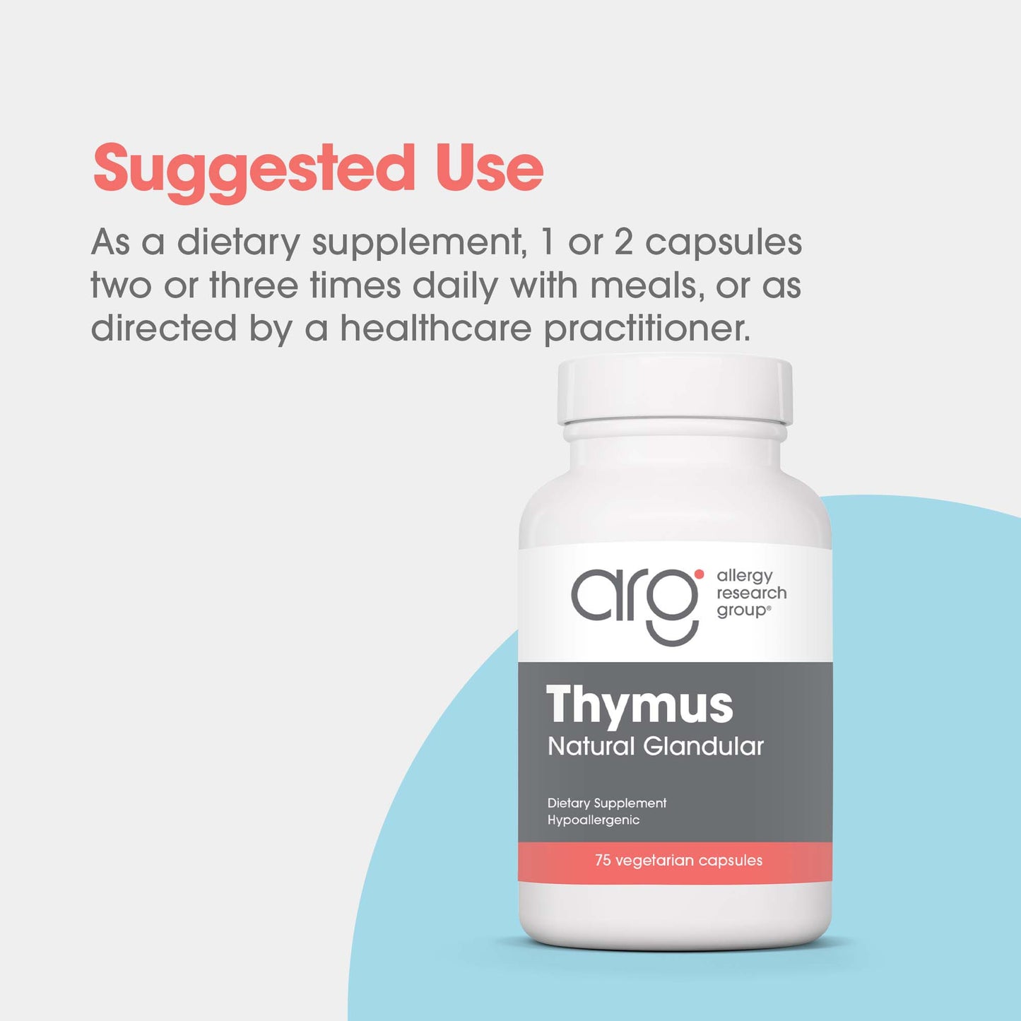 Thymus Supplement – Supports Immune Function and Overall Wellness