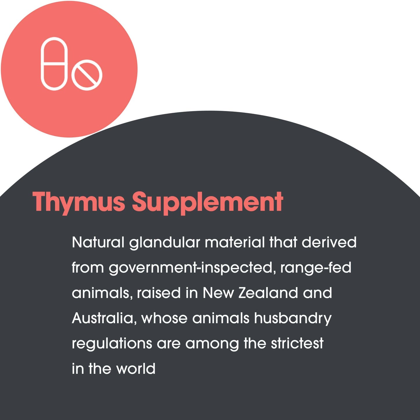 Thymus Supplement – Supports Immune Function and Overall Wellness
