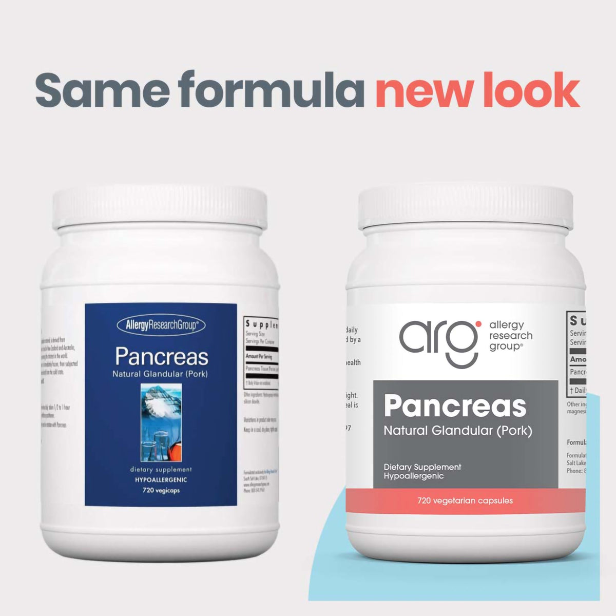 Pancreas Pork (720 Capsules) – Glandular Digestive Support